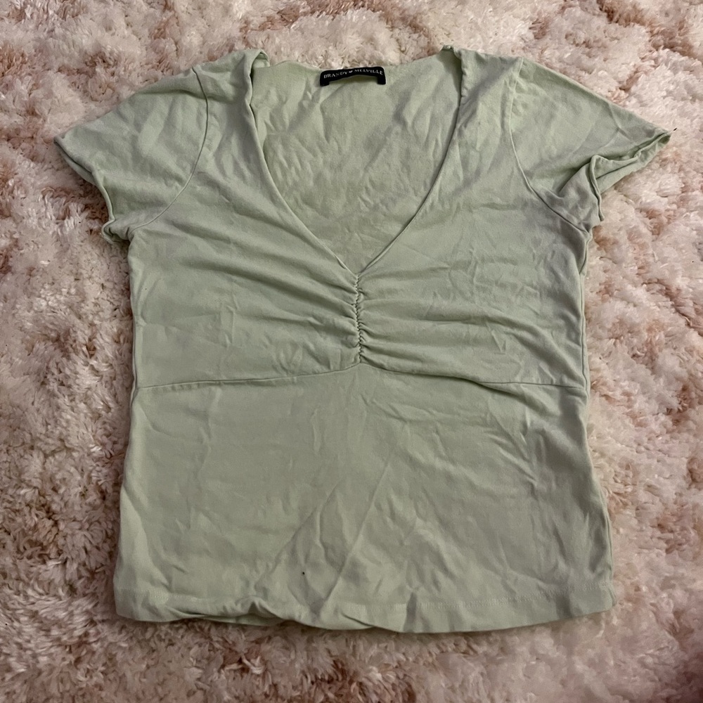 brandy Melville green gina top/size s